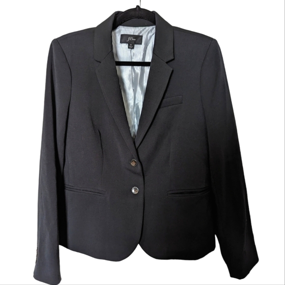 J. Crew black blazer sz M - Picture 1 of 6